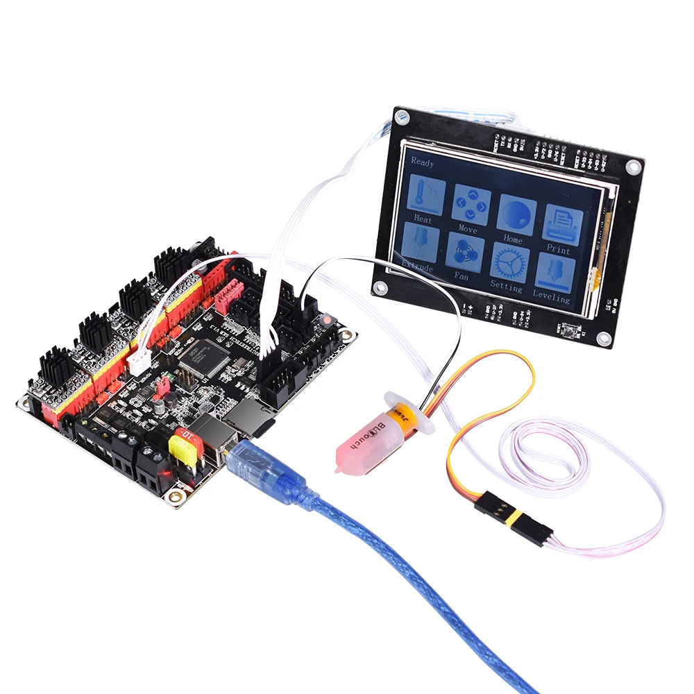 Плата управления 3d принтером BIGTREETECH SKR V1.3 32 бита BLTouch TMC2208 TMC2130 SPI TFT35 сенсорный