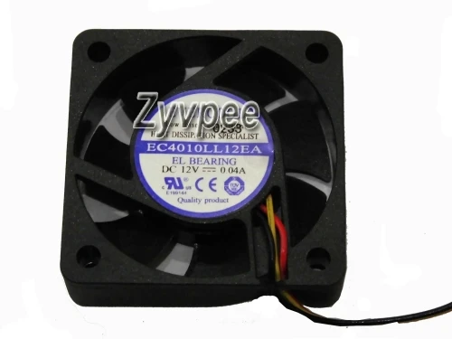 EVERCOOL 4010 EC4010LL12EA 12V 0.04A 3Wire Cooling Fan