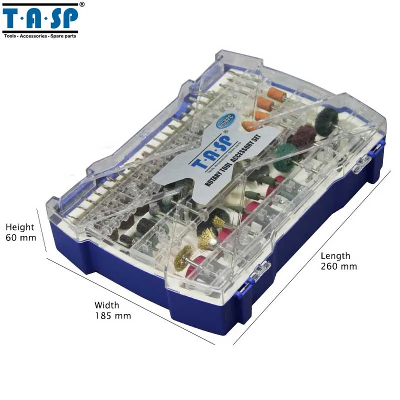 Cena TASP 268 sztuk elektryczna mini wiertarka Bit zestaw akcesoriów narzędzia ścierne do Dremel narzędzie obrotowe szlifowanie wiercenie szlifowanie polerowanie