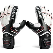Детские профессиональные Плотные Латексные вратарские перчатки для футбола вратарь, не скользят