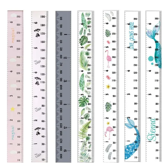 Props Wooden Wall Hanging Baby Height Measure Ruler Sticker Props Wooden Wall Hanging Baby Height Measure Ruler Sticker Decorative Child Kids Growth Chart For Bedroom Home Decoration