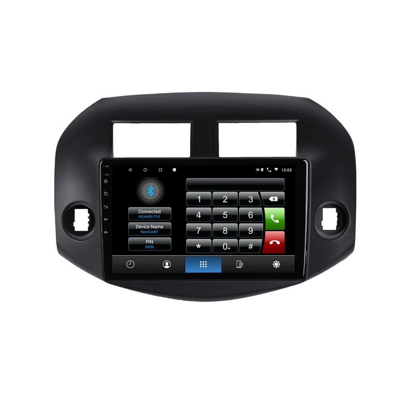 Flash Deal 10" 4G RAM 2.5D IPS 8 Core Android 9.1 Car DVD Multimedia Player GPS For Toyota RAV4 2007-2010 2011 2012 audio radio navigation 2