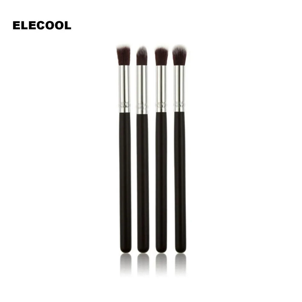 

ELECOOL Pro 4Pcs/set Eye Brushes Set Foundation Blending Eye Shadow Contour Pencil Brush Eye Make up Brush Cosmetic Tool