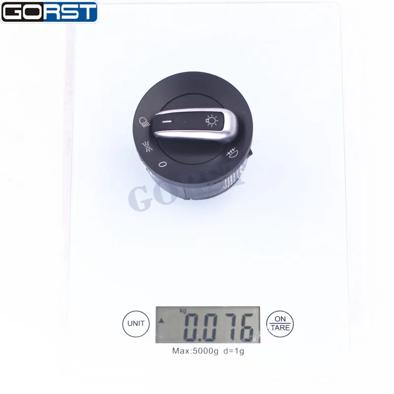 Headlight lamp Fog Switch For VW Caddy III Touran Jetta Golf V VI 5 6 Jetta Passat B6 CC Rabbit 5ND941432C , 3C8941431B-9