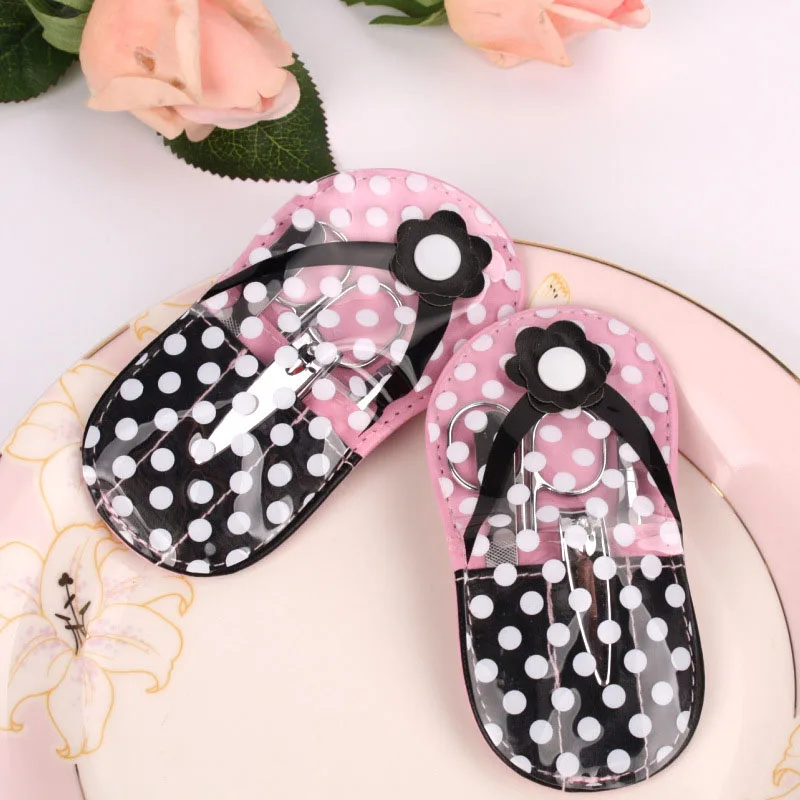 5 шт./компл. педикюр инструменты Нержавеющая сталь ушной Пинцет ногти Clipper Файл ножница по уходу за ногтями шлепанцы Маникюр чехол- MS