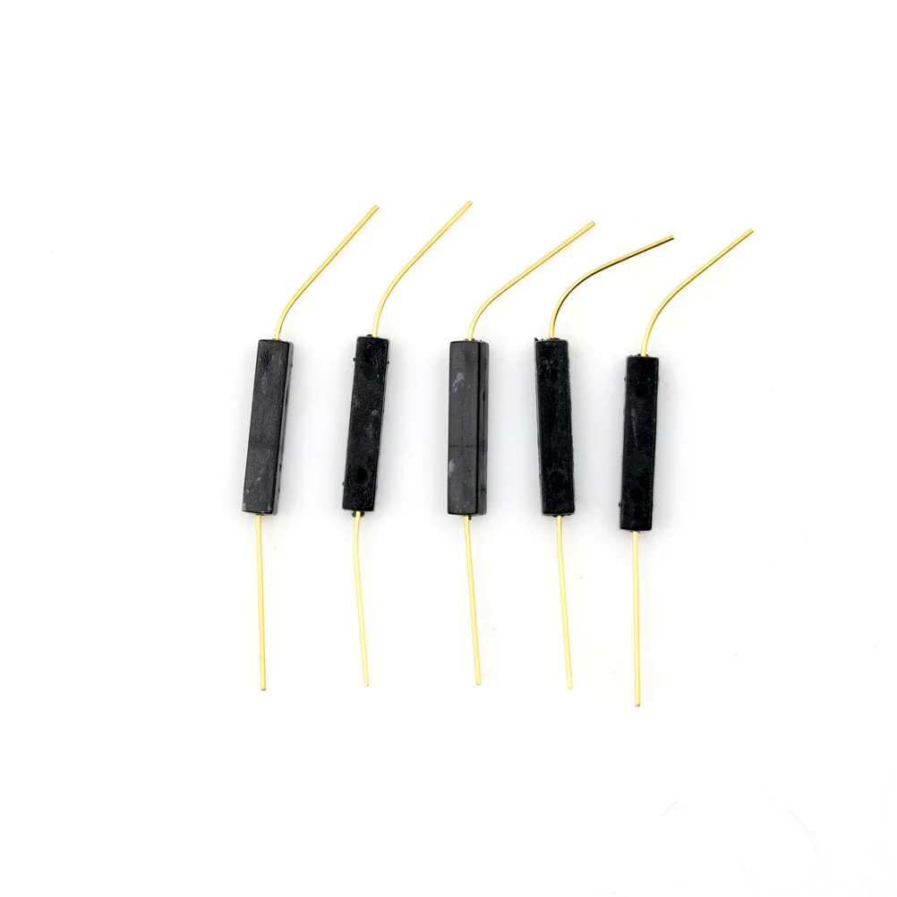 

5pcs Plastic Type 14mm Normally Open Reed Switch GPS-14A Magnetic Switch Anti Vibration Accessories