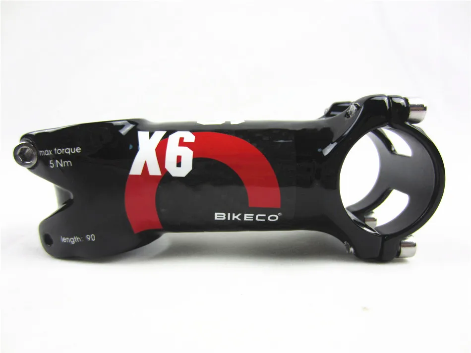 Новое поступление BIKECO углерода / MTB велосипедов MTB стержня с покрытием из углеродного волокна 31.8 мм стволовых