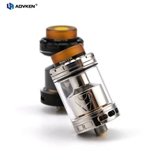 Advken Manta RTA Tank Atomizer 24mm 5ml/3.5ml Capacity Big Refill Hole 810 drip tip 510 thread electronic cigarette
