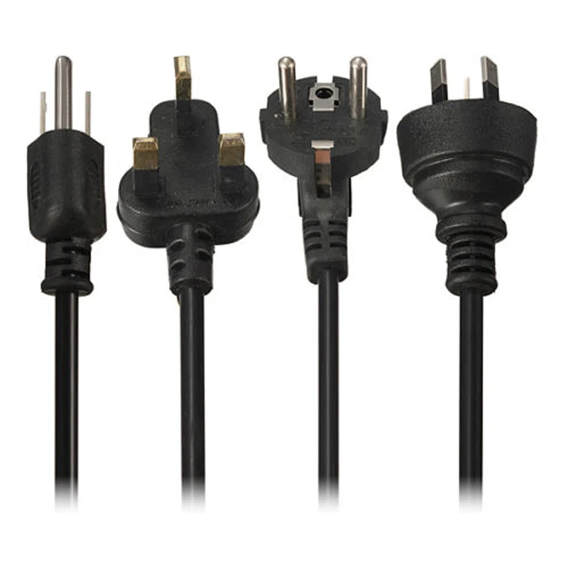 

Mayitr Power Lead Cable Cord 1.2M 3 Prong Ac Adapter AU/US/EU/UK Plug 240V 10A for Laptop