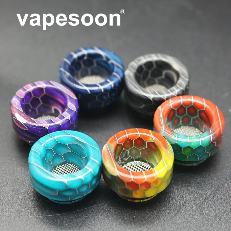 

Drip Tip 810 Snake Epoxy Resin Vaper for TFV8 Atomizer RDA RTA RDTA Vaporizador Mod Vape Accessories Mouthpiece 6 colors