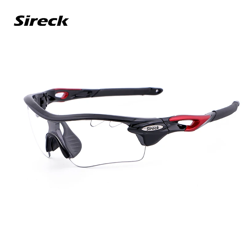 Sireck Polarized Cycling Glasses 2 Lens Photochromic Road Bike Eyewear Driving Fishing UV400 Bicycle Sunglasses Men Women | Спорт и