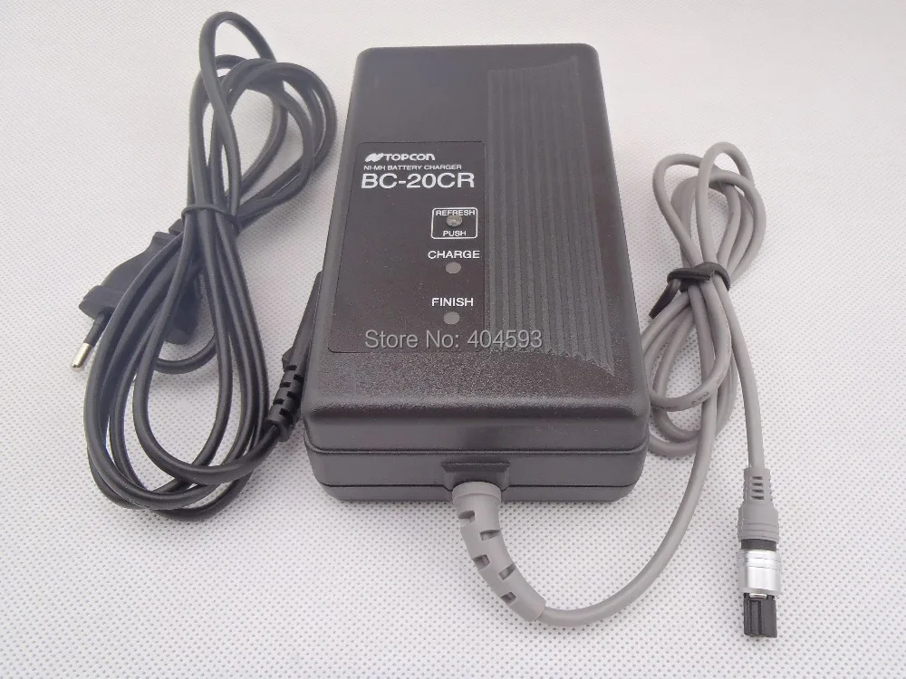 BC 20CR зарядное устройство для аккумулятора TOPCON BT 24Q и 30Q 2 PIN. Общая станция|total
