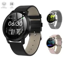 VS V11 Q8 akıllı saat IP67 su geçirmez temperli cam aktivite spor izci nabız monitörü ağız erkekler kadınlar smartwatch CF18