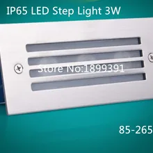 10PCSX dhloutside 3 Вт 170*55*70 мм светодиодный светильник для лестницы встраиваемый настенный светильник светодиодный светильник квадратный светильник s водонепроницаемый IP65 светильник для ног