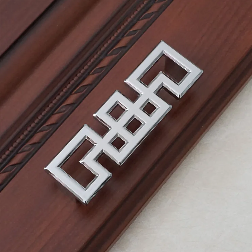 Серебряная ручка для двери шкафа в китайском стиле|silver dresser|handle knobpull handle knob |