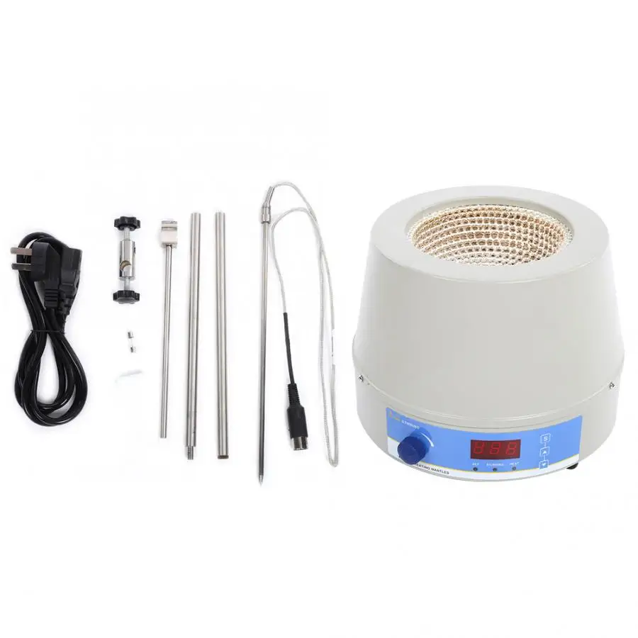 

Waterpas HMSC1000ml Electric Magnetic Stirrer Heating Mantle Digital Mantle Magnetic Heating Mantle Kits Level Measuring