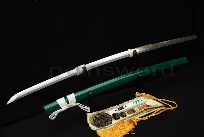 Высококачественный комбинированный Материал обкладка глиной+ абразивный японский меч катана