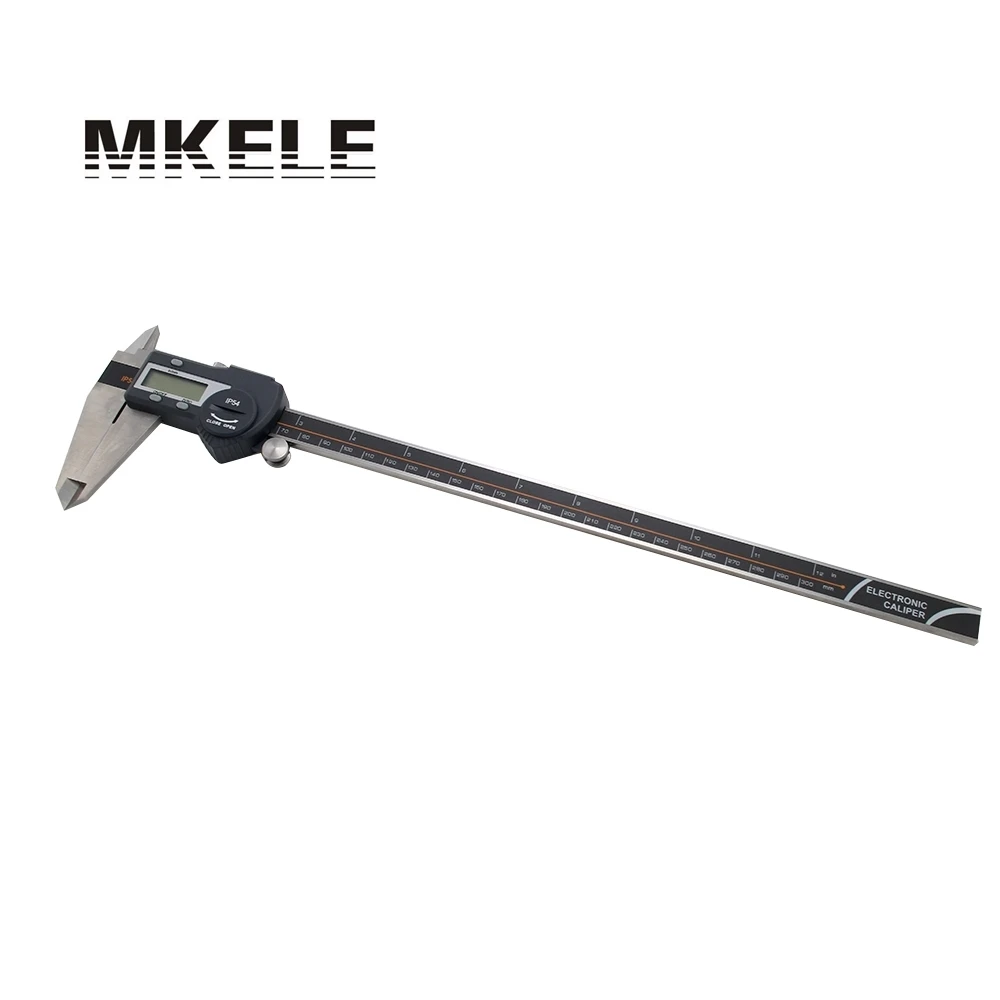 

0-300mm Digital Electronic Vernier LCD Micrometer Digital Caliper High-Accuracy Stainless Steel IP54 Waterproof