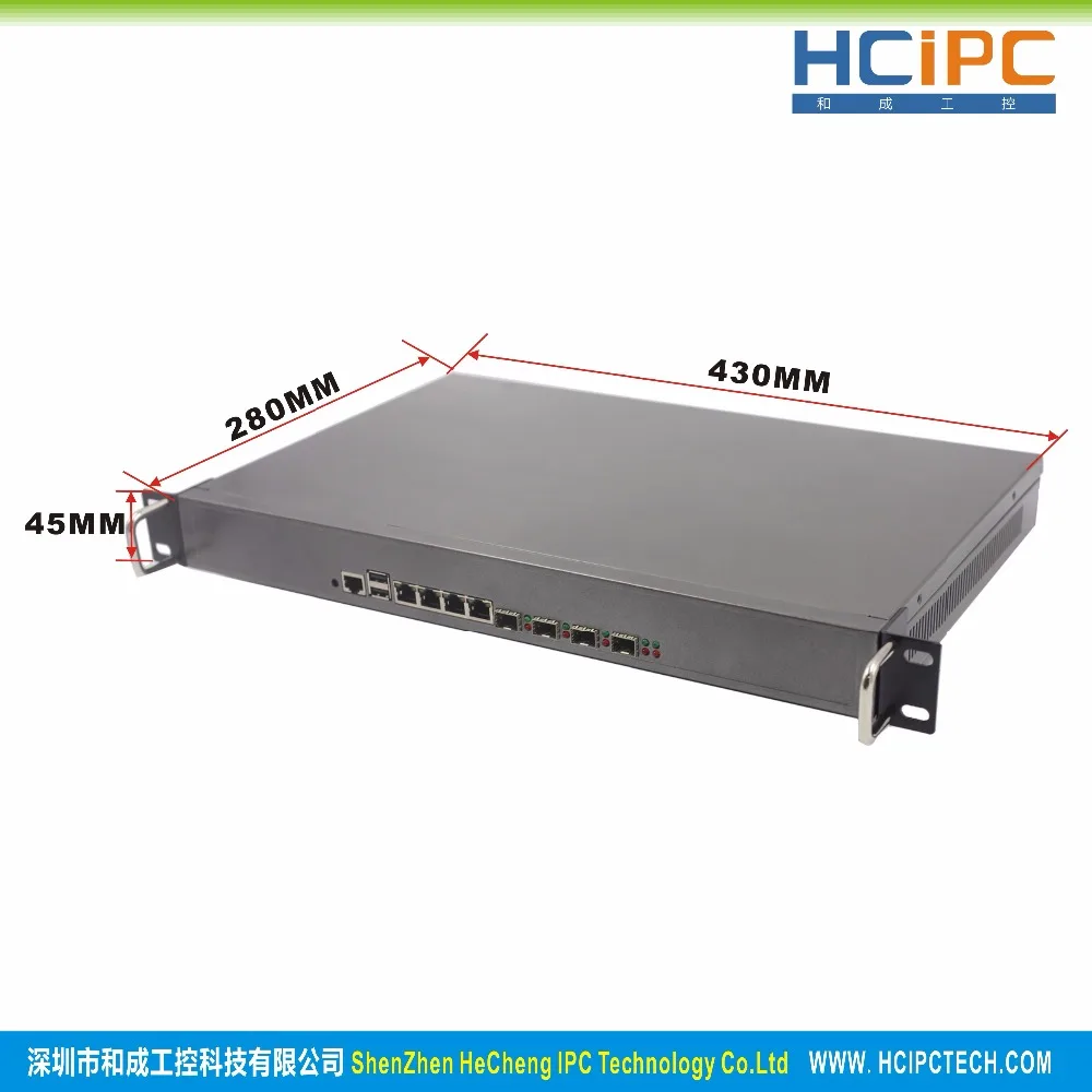 Hcipc B208-1 HCL-SZ87-4L4FSPB, Barebone, LGA1150 Z87 82574L 4LAN+ 4FSP 1U брандмауэр системы, 4LAN материнская плата, 6LAN сетевой маршрутизатор