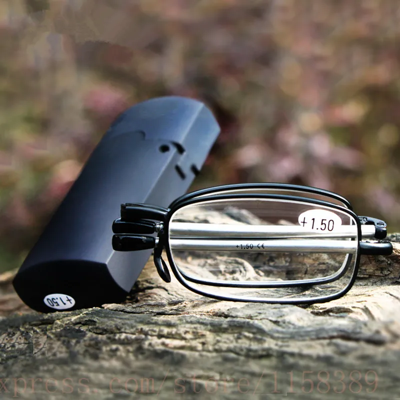 Lettori Microvision w case 1.0 1.5 2.0 2.5 3.0 3.5 leggi libro mappa Menu  occhiali da lettura pieghevoli custodia per occhiali portatile|flip top  eyeglass cases|folding reading glassesreading glasses - AliExpress