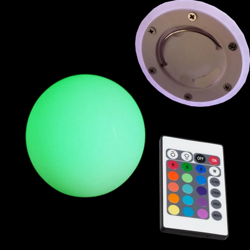 2019 Новый D12 * H10cm светодиодный мяч Luminouse ночник 16 Красочные Изменение USB светодиодный насадка шар для украшения дома Творческий подарок 1 шт
