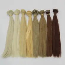 1pcs 25cm*100CM Straight Wig Hair Refires Bjd DIY Wig Hair for 1/3 1/4 Dolls Hair BJD Accessories Handmade Diy Doll Wigs 1pcs 25cm*100CM Straight Wig Hair Refires Bjd DIY Wig Hair for 1/3 1/4 Dolls Hair BJD Accessories Handmade Diy Doll Wigs