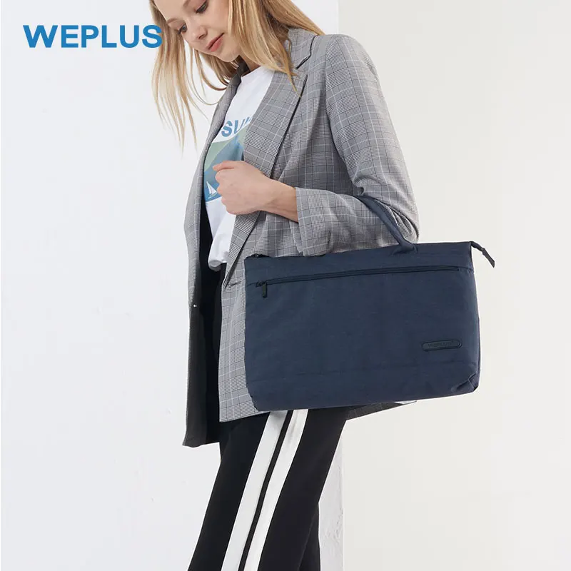 WEPLUS, повседневная сумка, простой портфель, сумки для компьютера, бизнес сумка для ноутбука 14,6 дюймов, ноутбук, портативный, для женщин, мужчин, девушек