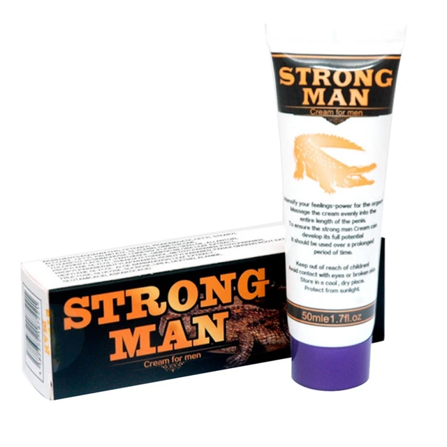 6pcs/lot Strong Man XXL cream Massage Relaxation care cream genuine big