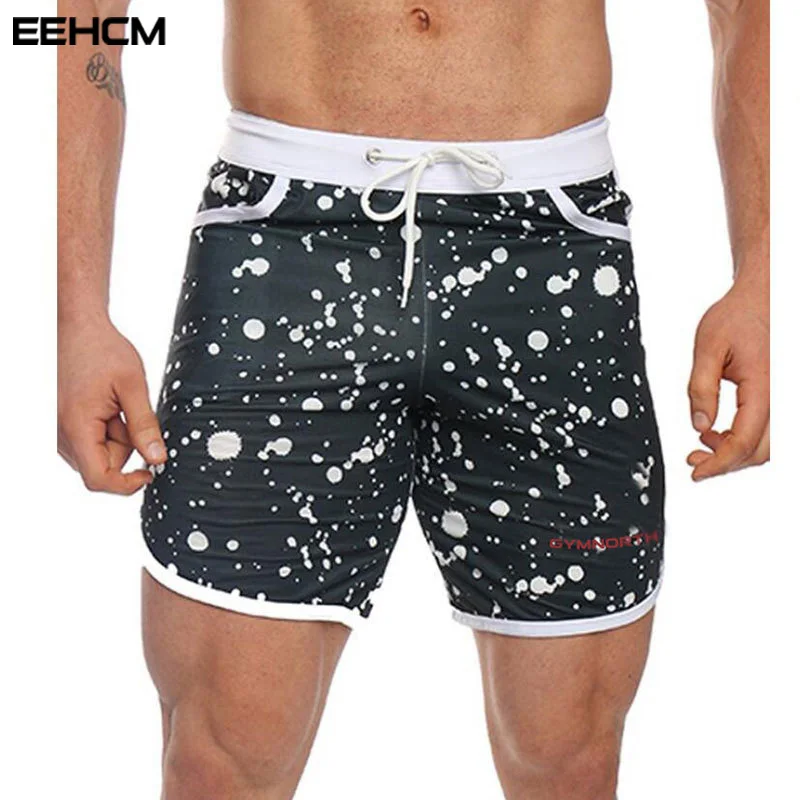 EEHCM летние шорты для женщин новый камуфляж шорты для мужчин 2018 прямые шорты для фитнеса бодибилдинга Мужчин's повседневное модные б