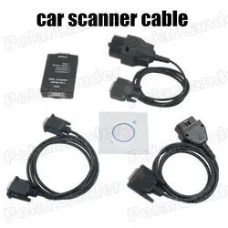 Полный Комплект, включая OBD2 20 PIN COM кабели 3 автомобиля сканер кабелей для B/МВТ MCU E30/E31/E32/E34/E36/E38/E39/E60/E65/E46/E53/Z3