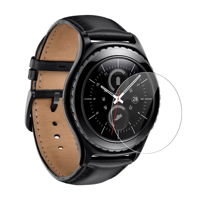 2 шт. MRGO закаленное стекло для Samsung Gear S2 на экран Защитная пленка телефона GearS2 |