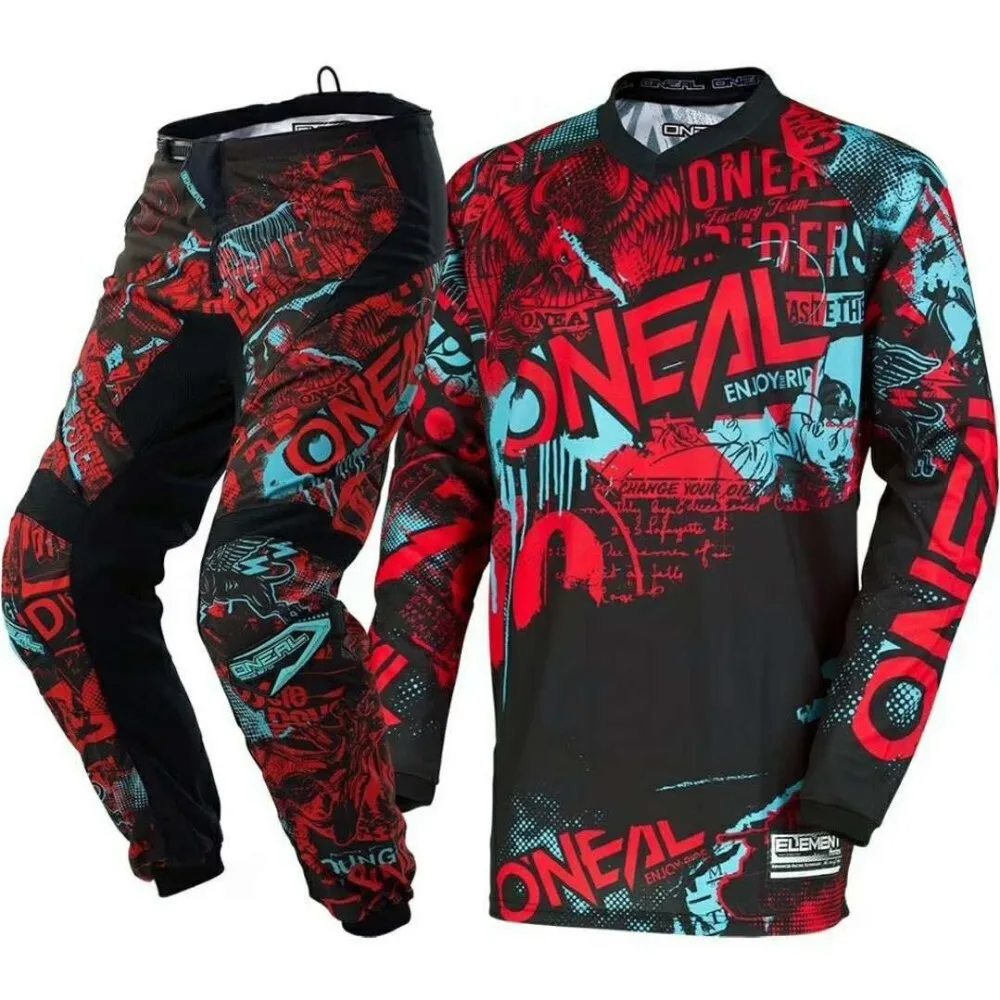 2018 new motorcycle off road suit mountain bike suit racing suit