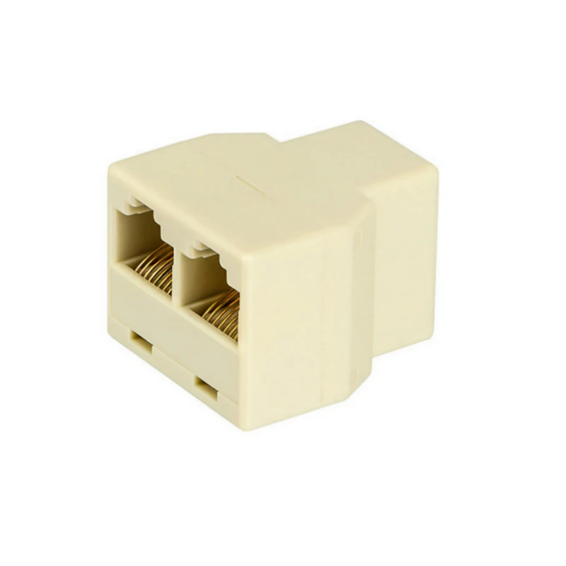 RJ45 Сплиттер Разъем CAT5 LAN Ethernet сплиттер адаптер 8P8C Сетевой удлинитель