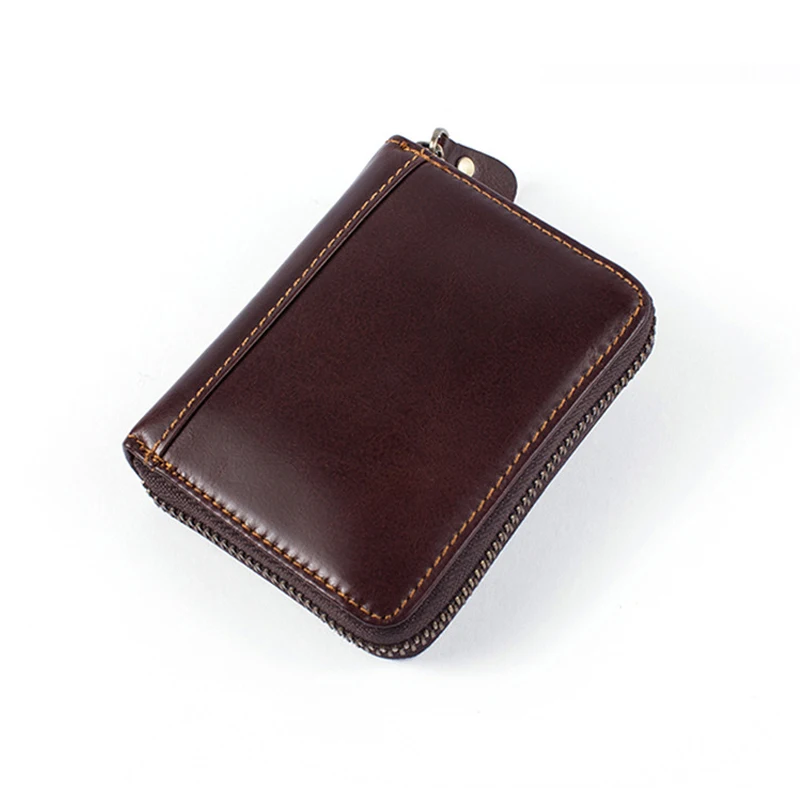 MACWAVE натуральная кожа кредитной держатель для карт Для мужчин молнии бумажник Для женщин кожаные портмоне Топ Класс из натуральной кожи