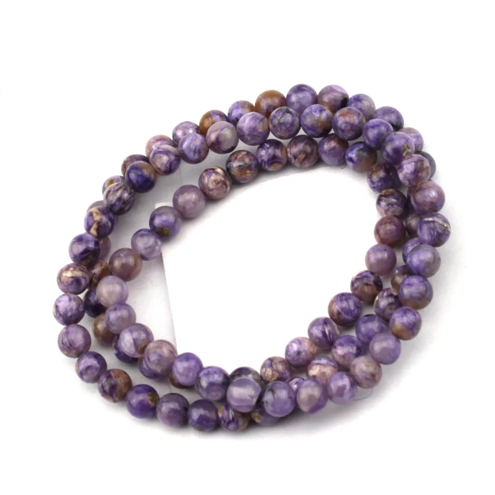 

natural charoite stone bracelet / necklace natural gemstone jewelry DIY jewelry for woman for gift wholesale !