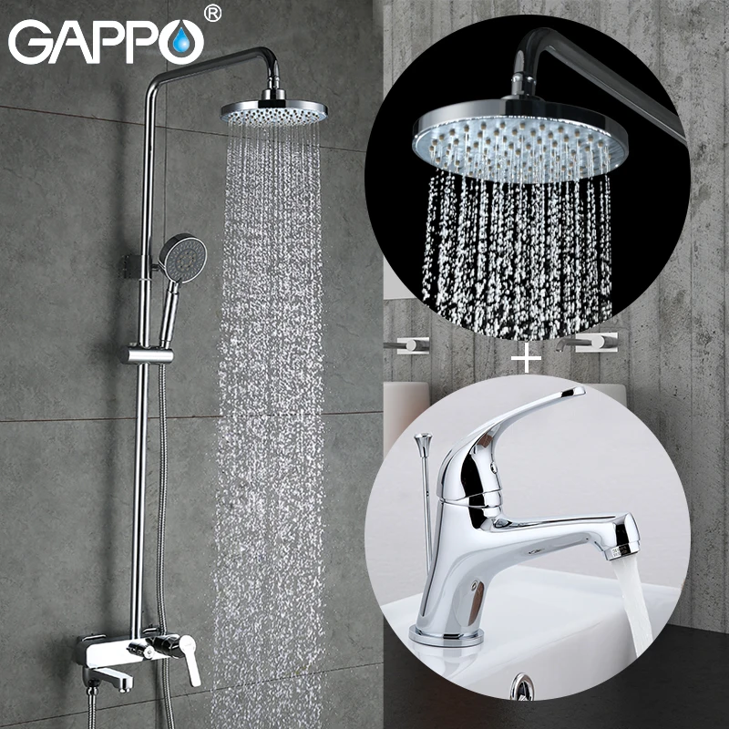 

GAPPO Basin Faucets Shower Faucets shower tap faucet bathroom mixer water sink tap Sanitary Ware Suite