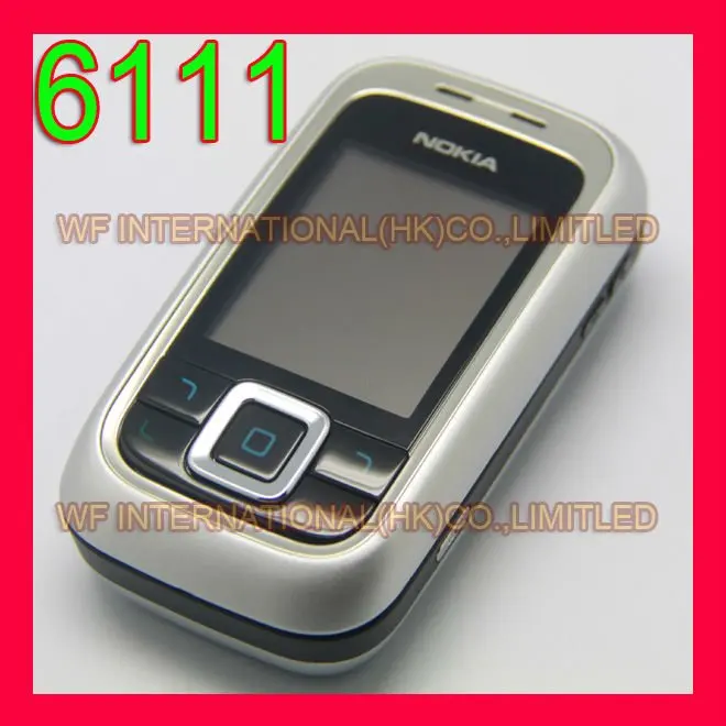 Дешевый телефон 6111 Оригинальный разблокированный сотовый 2G GSM трехдиапазонный