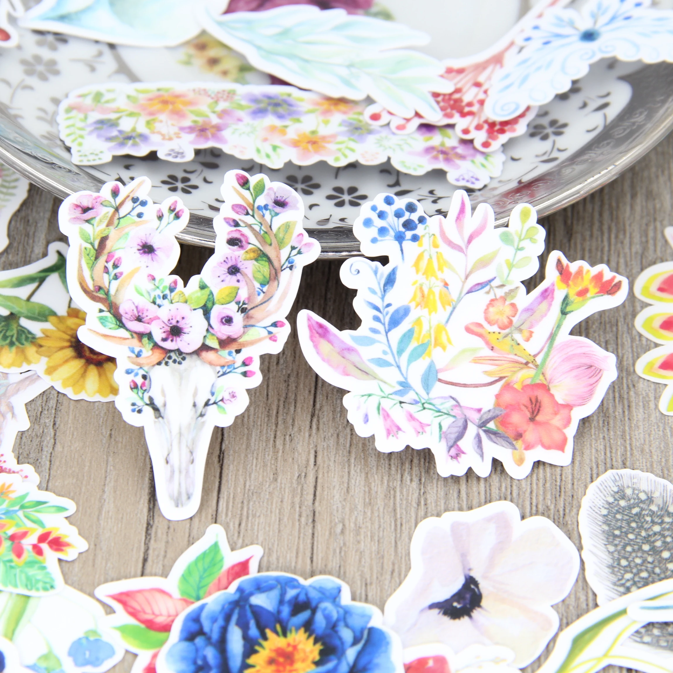 Download 36pcs Beautiful Watercolor Drawing Flower Plant ...