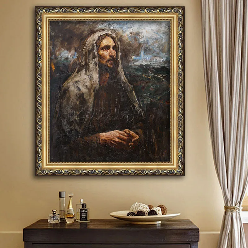 

Jesus Christ Jesus Canvas Posters and Prints Wall Art Pictures for living room Home Decor cuadros decoracion Oil painting