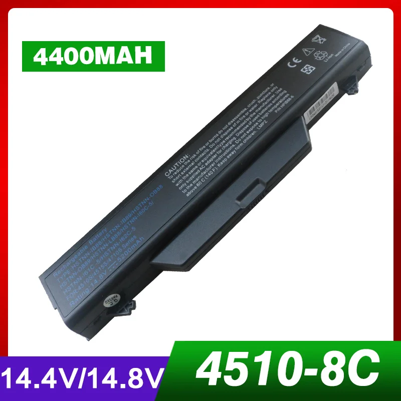 

4400mah 14.8v Laptop Battery For HP HSTNN-IB88 HSTNN-IB89 HSTNN-OB88 NBP8A157B1 ProBook 4510s 4510s/CT 4515s 4710s 4710s/CT