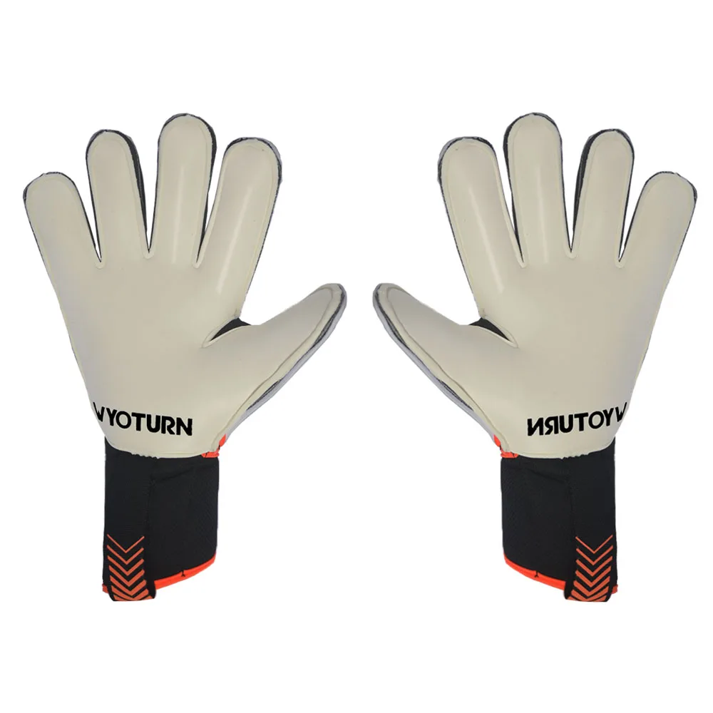 WYOTURN взрослые размер футбольные вратарские перчатки профессиональные толстые латексные футбольные вратарские перчатки с защитой пальцев