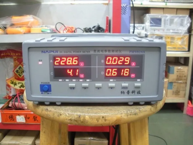 

PM9804A Bench TRMS DC Voltage Current Power Factor & Power Meter Analyzer Tester
