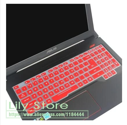 Защитный чехол для клавиатуры ноутбука Asus TUF Gaming FX504 FX504GE FX504GD FX504GM FX504G FX503 FX503VD 15