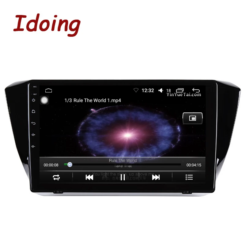 Flash Deal Idoing 10.2" 1Din Car Android 8.0 Radio Multimedia Player 2.5D IPS 4G+64G Octa Core Fit Skoda Superb 2016-2018 GPS Navigation 2