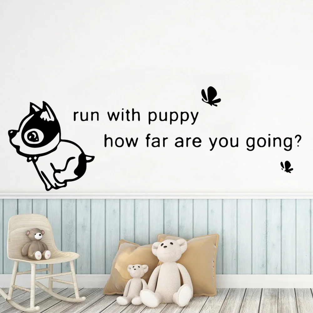 

DIY Art English Sentence Family Wall Stickers Mural Art Home Decor vinyl Stickers Decor Wall Decals Kids Room Cute Mural