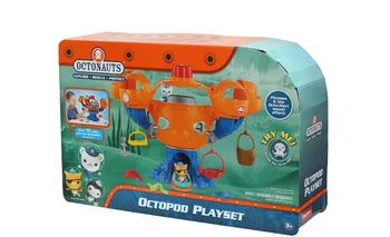 

Free shipping 1 set of Chinese Edition original Octonauts Oktopod Splelset figure toy with original box child Toys