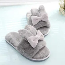 2018 New Winter Women Furry Slippers House Wear Plush Cotton Slippers Shoes Mules Bowknot Cute Cartoon Design Female Slippers 2018 New Winter Women Furry Slippers House Wear Plush Cotton Slippers Shoes Mules Bowknot Cute Cartoon Design Female Slippers