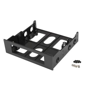 

NEWCewaal Professional 3.5'' to 5.25'' Drive Bay Computer Case Adapter Mounting Bracket USB Hub Floppy Harddisk Boxs
