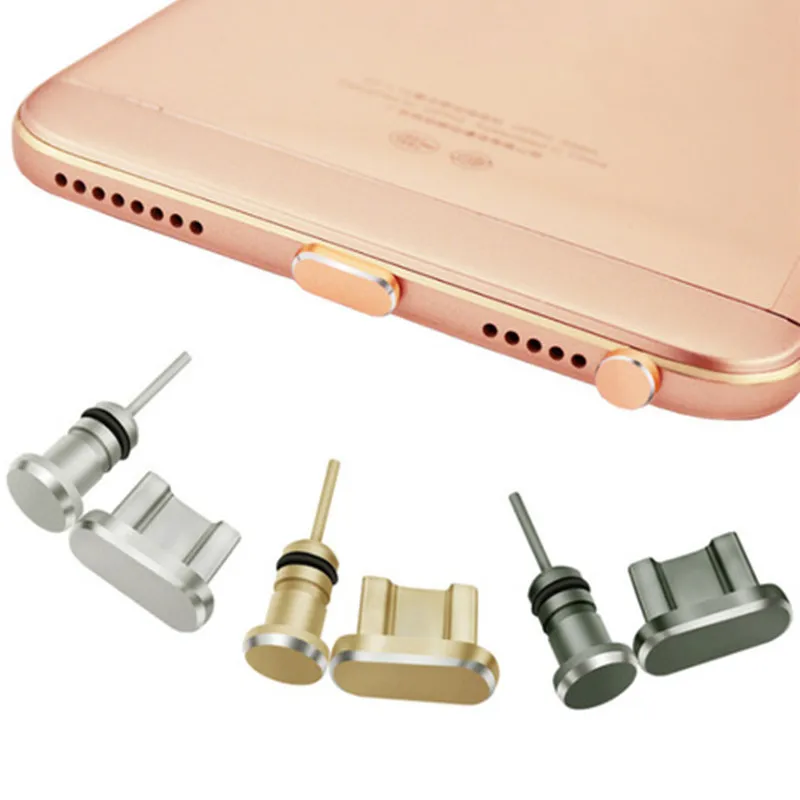 

Universal Micro USB Charger Port Dust Plug 3.5mm Earphone jack Plug Sim Card Set for Samsung S7 Edge for Android Phone Plug