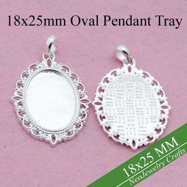 18x25mm oval SS